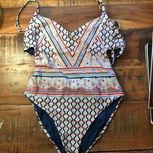 Lucky brand one piece swimsuit